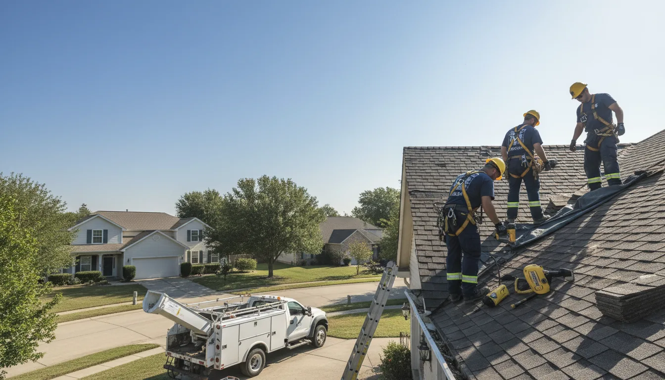 Storm Damage Roof Repair in Woodstock, CT